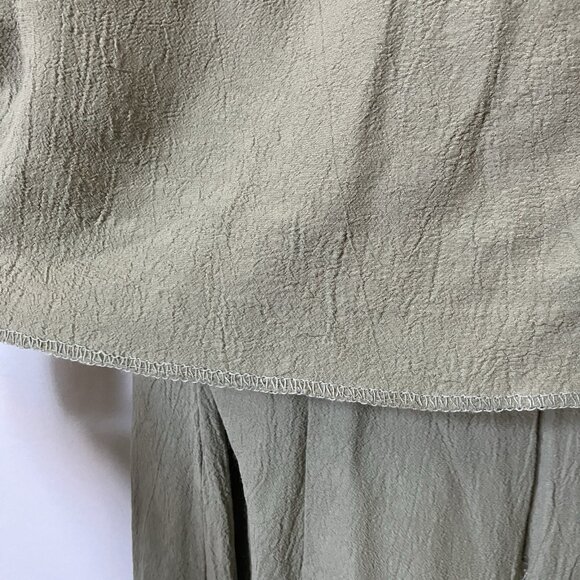 Vintage Joseph Ribkoff Romper Womens Petite Sage Green Bolero Jacket 90s - Picture 5 of 16